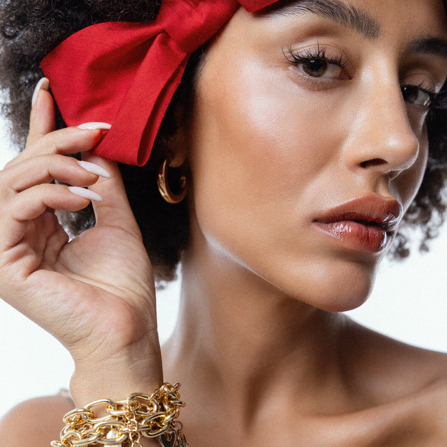 Alternative view of BISSI - Silk Bow Headband