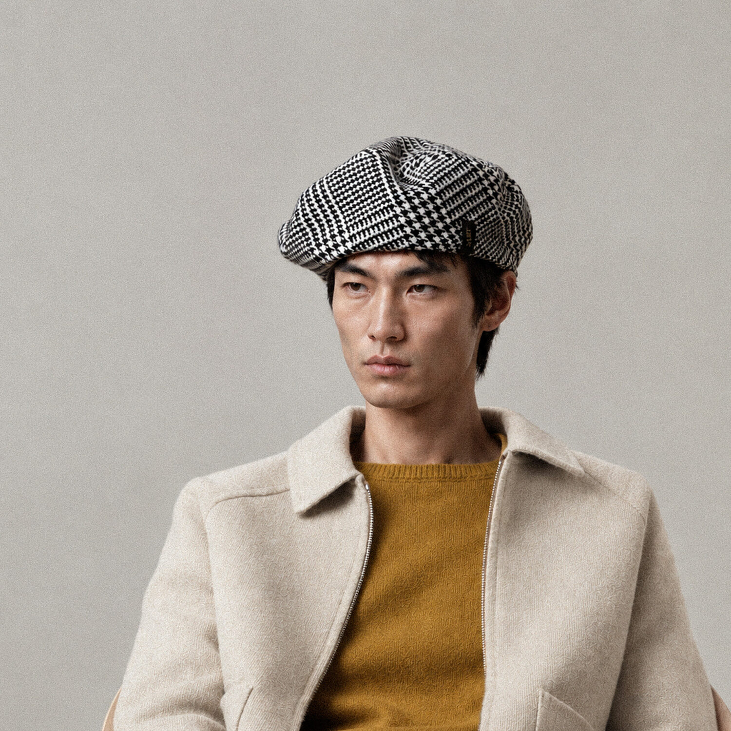 CHESTER - Wool Tartan Beret Hat