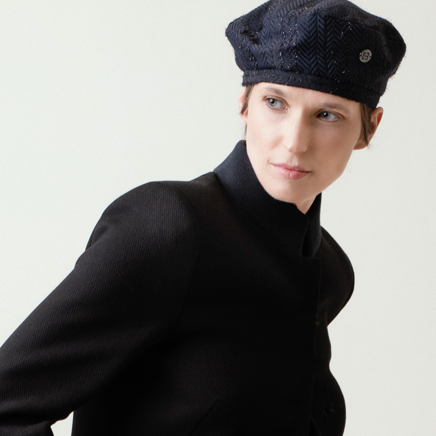 ZOE - TEXTURED BERET HAT